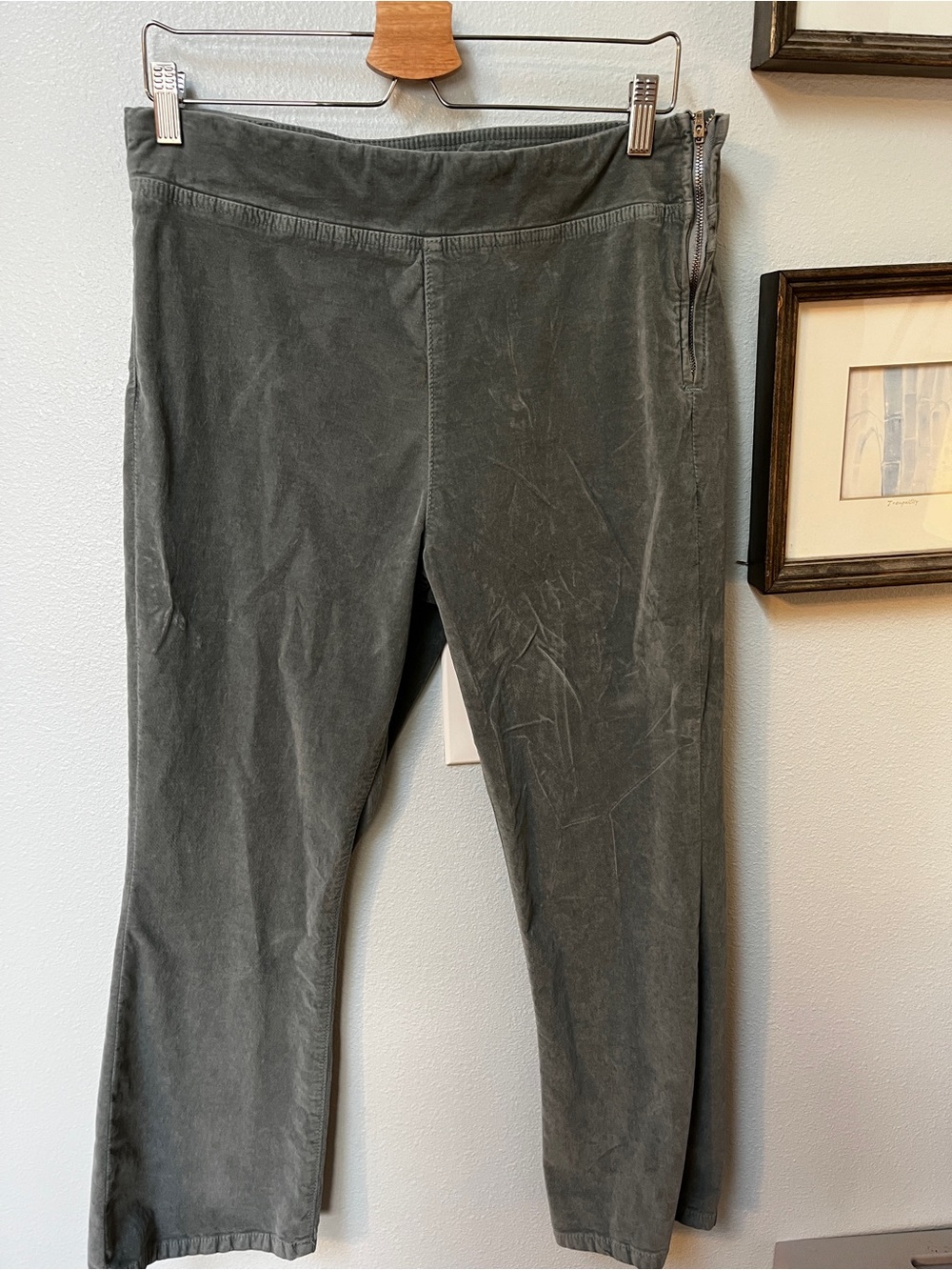 Free People Light Green Pants